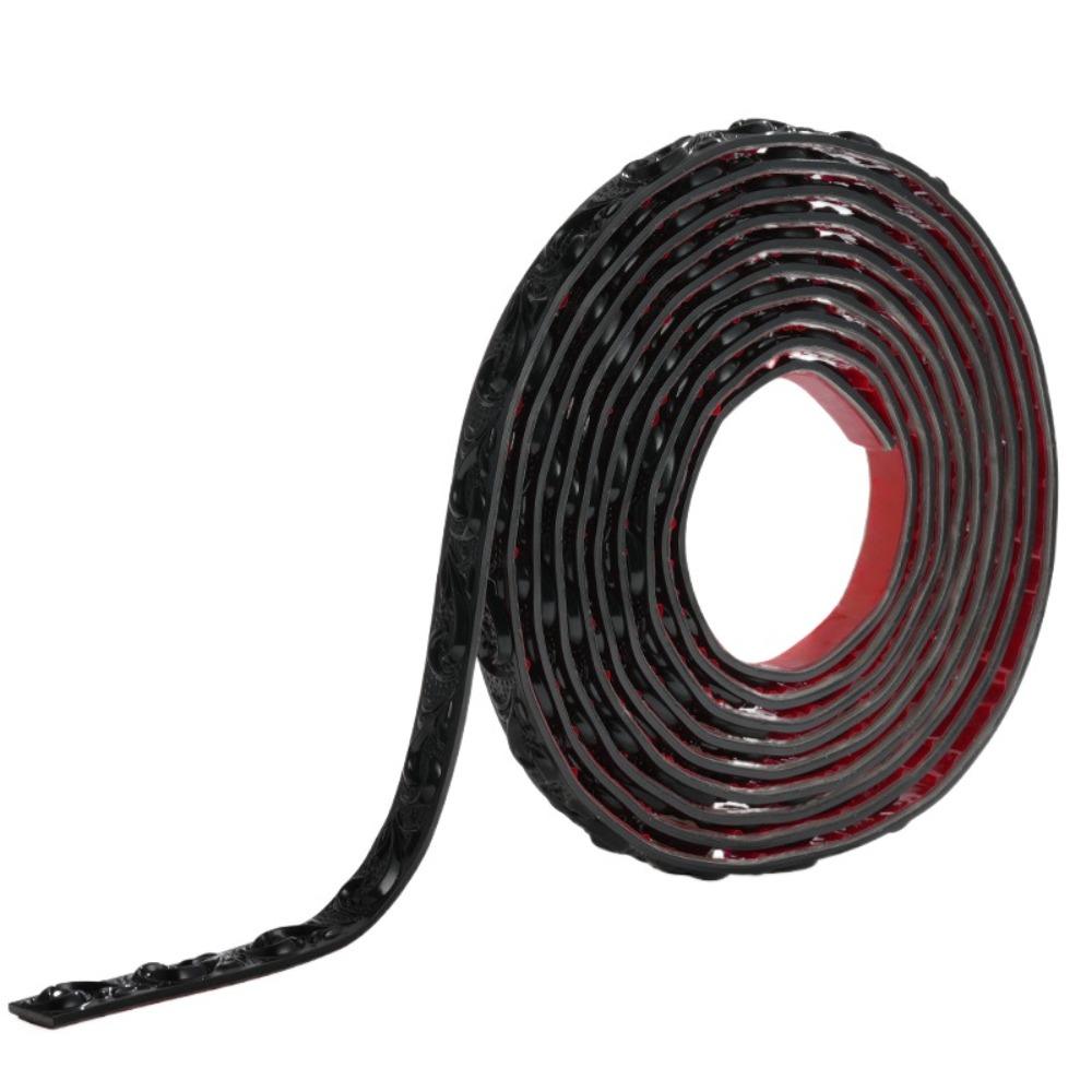 Interior Design Self-Adhesive Wall Molding Trim Flexible Peel and Stick Mirror Frame 5m PVC Tile Edge Trim Ceiling