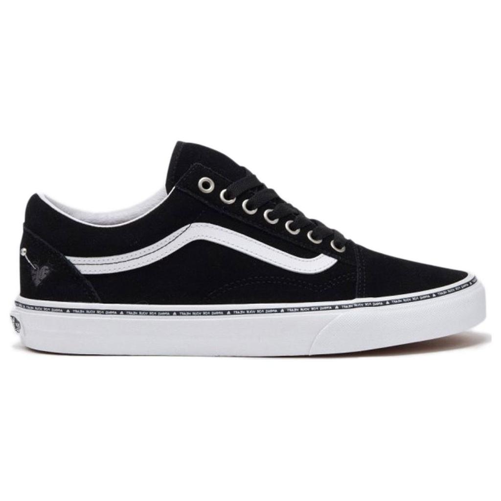 Vans Easy Comfortable Low-Top Skate Shoes Unisex Sneakers Black White VN0005UFY28