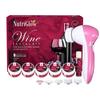 Nutriglow Wine Facial Kit For Glowing Skin With Red Grape Extracts, Suitable For All Skin Types, Men & Women, Instant Glow & Deep Cleansing, 260G +