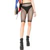2021 Internet Celebrity Mesh Fishnet Cycling Boxer Briefs Bodysuit