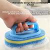 1PCS Household Cleaning Brush Magic Handle Sponge Easy Cleaning for Kitchen Bathroom Toilet Wall Window Cleaning Tools