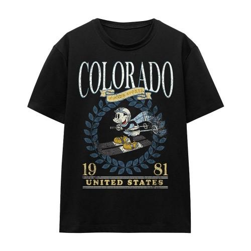 Disney Unisex Adult Colorado Ski Mickey Mouse T-Shirt