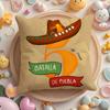 Cinco De Mayo Mexico May 5Th Cushion Cover Plush Fabric Soft Double-Sided Printed Sofa Warm Winter Home Gift Pillow Case
