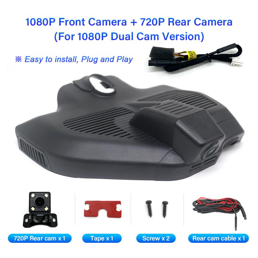 

Новый ! Plug and Play Автомобильный видеорегистратор WIFI Dash Cam Camera Видеорегистратор Оригинальный для Mercedes-Benz EQC EQC400 GLC GLC300L 2020 2021 2025 64G