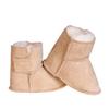 Soft Sole Sheepskin Fur Baby Shoes, Warm Cotton for Boys & Girls, 0-12 Months, Pre-Walker Winter Footwear