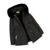 Medium and Long Pie Overcomes Women's New Cotton Clothes, Winter Fashion Cotton-padded Clothes, Loose Velvet and Thickened Large Fur Collar Jacket.