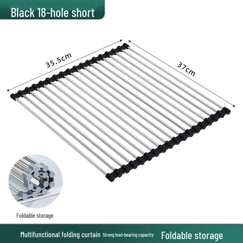 Hanyou Extendable Stainless Steel Sink Drain Rack