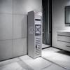 Punch-Free Bathroom Storage Rack: High-End Bathtub & Toilet Side Cabinet