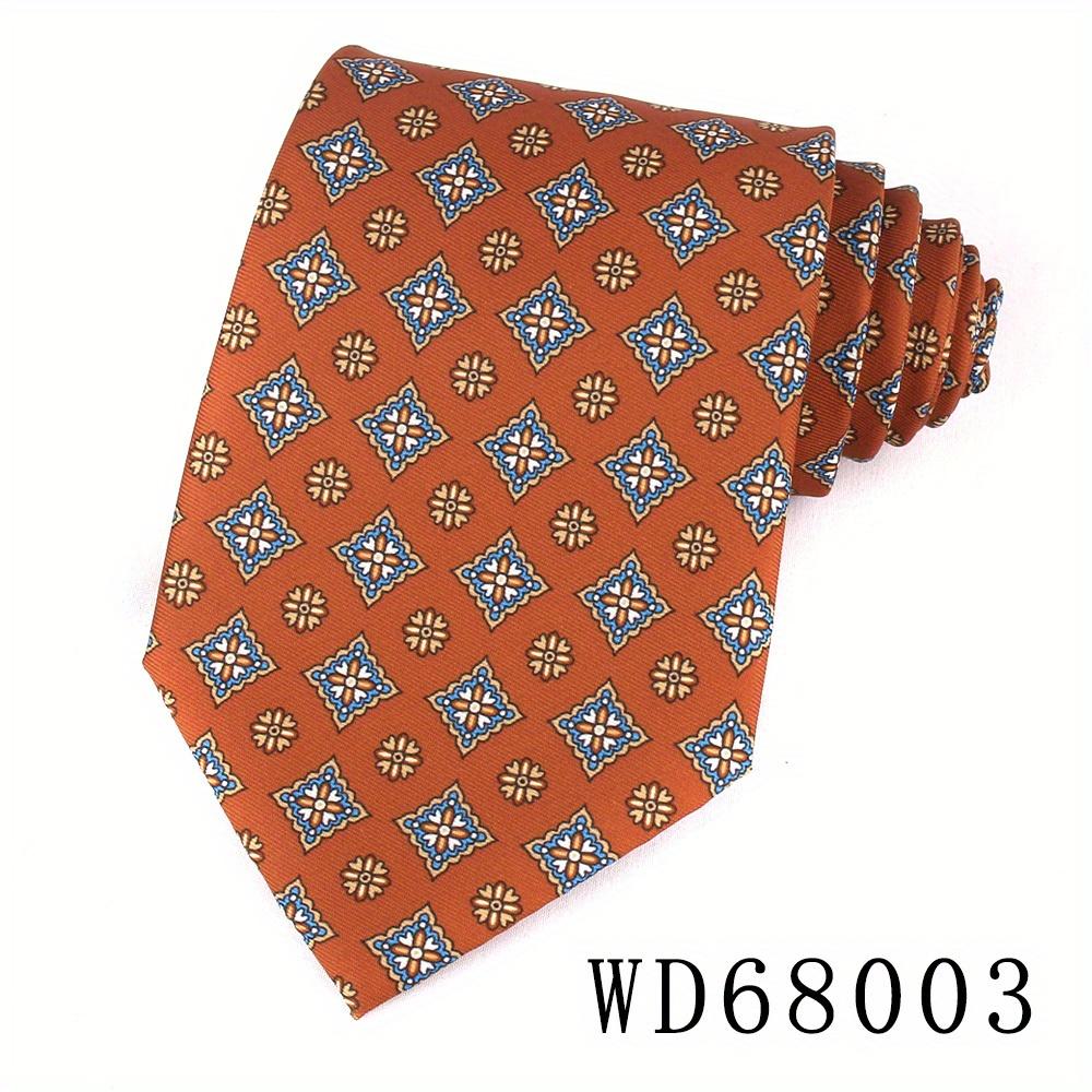 9 Cm Wide Print Ties for Men Women Paisley Neck Tie for Wedding Business Classic Groom Neckties Fashion Men's Flower Neck Tie