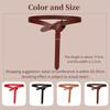 Genuine Leather Waist Belt Women Knot Belts Adjustable Stretch Belt Cinch Waist Band