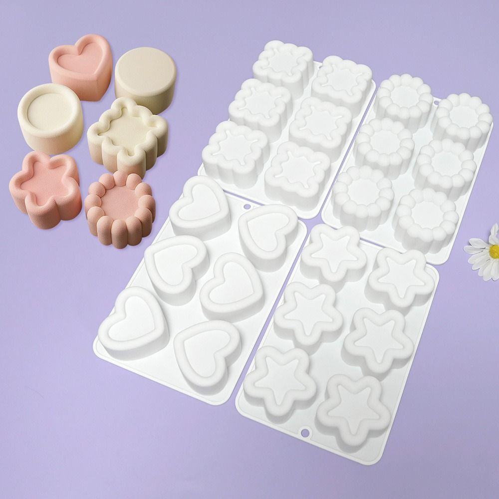 Chocolate Jelly Soap Mousse Cake Mould 6/15/18 Cavity Kitchen Tools  For DIY Baking