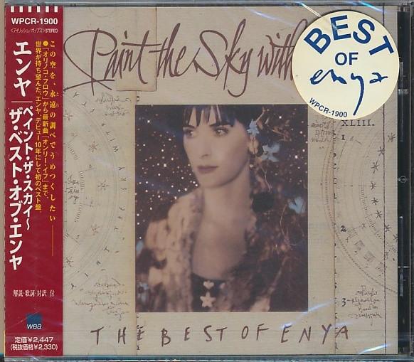 

CD ENYA Paint The Sky With Stars The Best WPCR1900 WEA 1997 Japan Pop Used