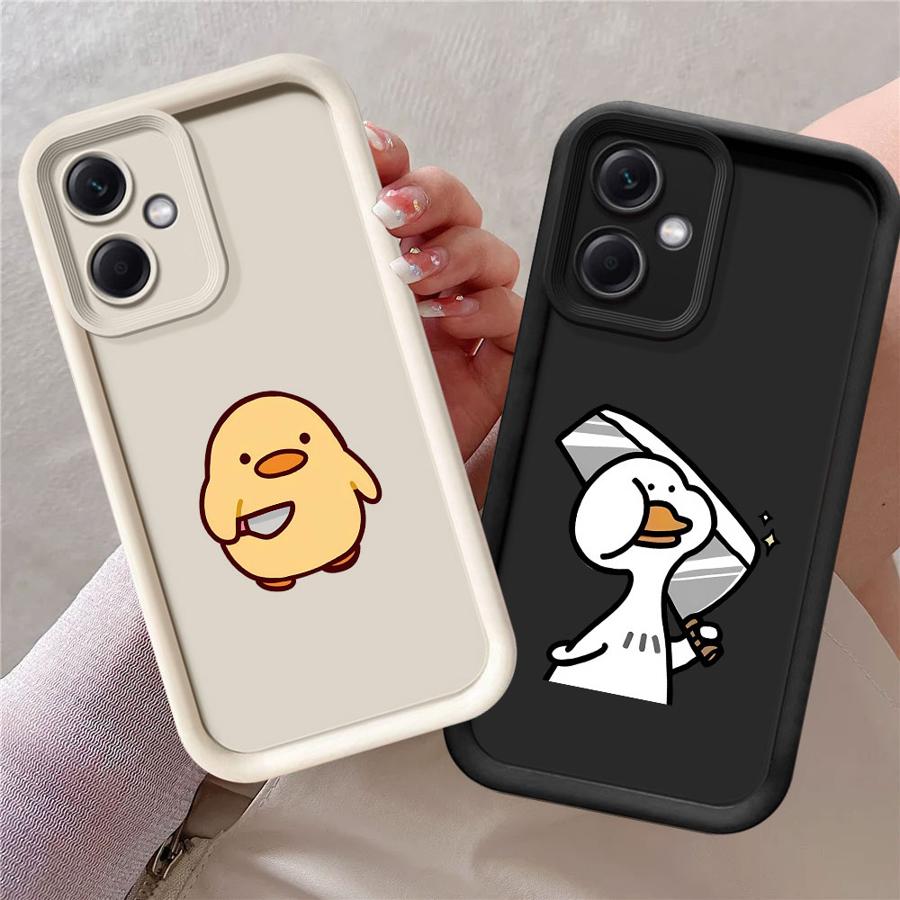Phone Cover Case for Xiaomi Poco F8 X3 NFC X3 Pro C61 C50 C51 Funny Duck
