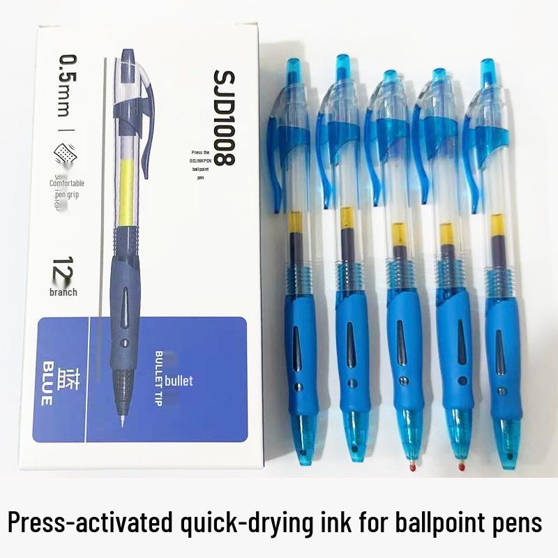 Click Neutral GP1008 Ballpoint Pen - Bullet Tip for Exams & Problem Solving