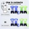 Men Soccer Uniform Set with Short Sleeve Jersey Shorts and Long Socks Breathable Quick Dry Athletic Training Outfit for Sports Teams and Individuals