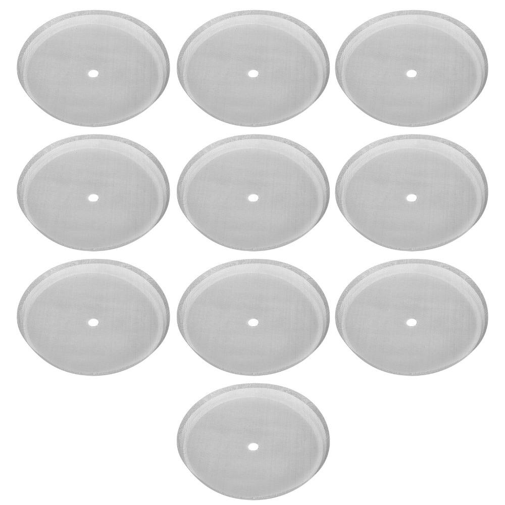10Pcs set 304 Stainless Steel French Press Filter Screen Coffee Press Filter  1000 ml French Press