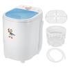 300W Mini Portable Clothes Washing Machine Capacity Small Washer Low Noise Automatic Single-Barrel Washer For Home/Dorm 4.5Kg