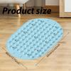 Cushion Massage Acupressure Silicone Non-Slip Floor Mat Suitable for Home Office Indoor Walking