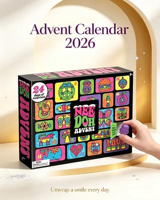 Hot Needoh Adventskalender 24 Dagen Verrassing Aftelling Nieuwjaar Familie Vrienden Blind Box Feest Squishy Knijpspeeltje Stressverlichting