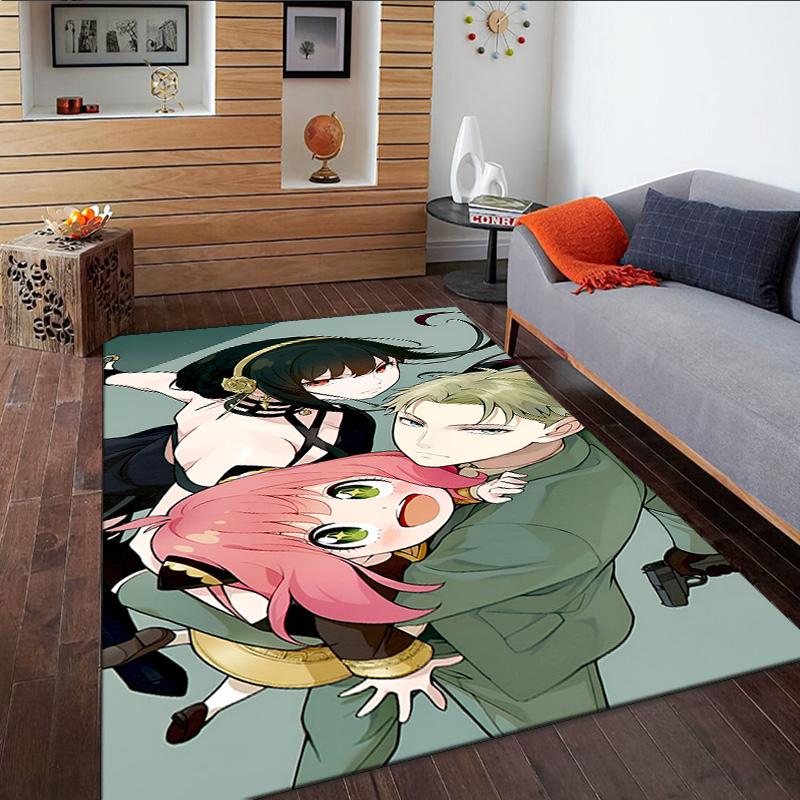 Fantasy Battle Anya  Carpet, Kitchen Rugs, Yoga Mat, Non-Slip Mats, Rug for Bathroom, Living Room Bedroom, Camping Rugs Christmas Gift