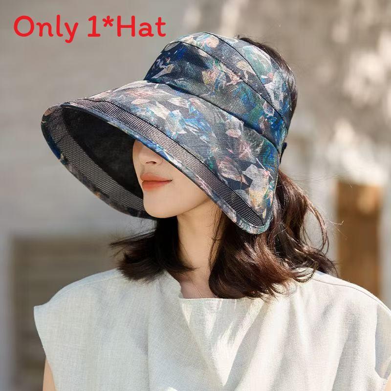 Sun Hat For Women With Upf Sun Protection And Wide Brim Breathable Polyester Outdoor Summer Hat