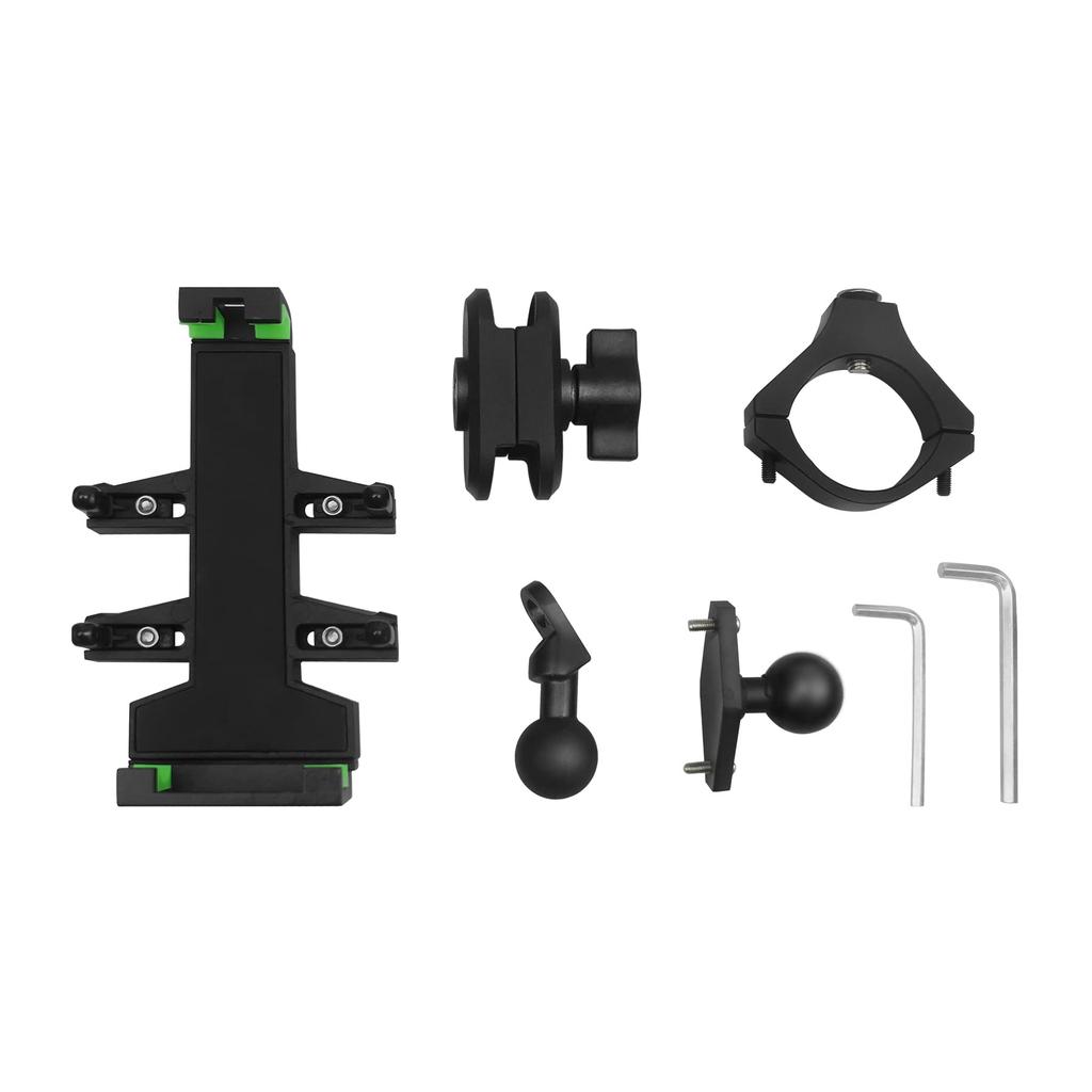 Tavaski ATV UTV Cell Phone Holder 360° Adjustable Cell Phone Holder Mount 1.75"-2" Roll