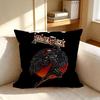S-Judas Priest Cushion Cover Square Cushion Cover, Vintage Soft Sofa Pillow Case, Home Decoration And Protective Cover