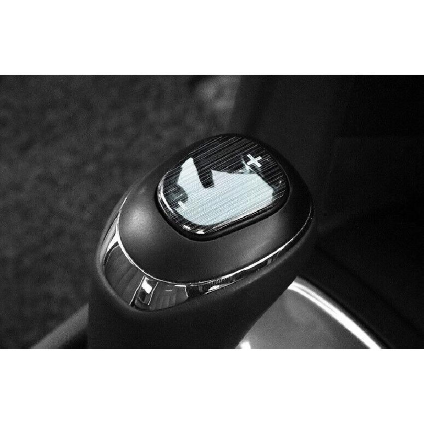 Gear Shift Knob Head Cover Trim For Chevrolet Equinox 2018-2021 Black Titanium