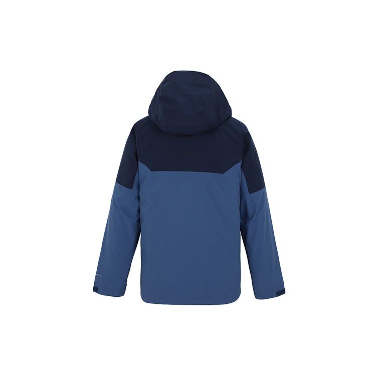 Columbia Cascade Peak 5 Outdoor Detachable Lined Hooded Color Block 3-In-1 Waterproof Durable Warm Jacket Men jackets Blue WE6347-452