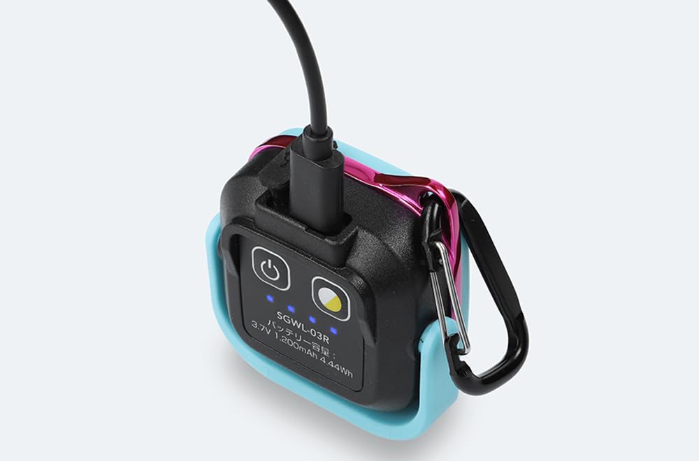 GENTOS LED Work Light, USB Rechargeable, 350 Lumens, 3 Hours of Use, Splash-Proof, Requires Dedicated Rechargeable Battery, SG by GENTOS SGWL-03R