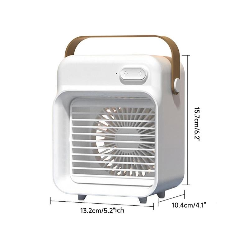 Water Car Air Cooling Fan Wireless Desktop Fan 3 Gear Wind Ventilator