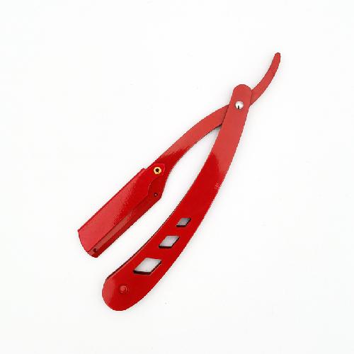 Men Barber Shaving Razors Folding Knife Unisex Hair Removal Tool Eyebrow Knife ( Blades Not Included) Multicolor Makeup Tool