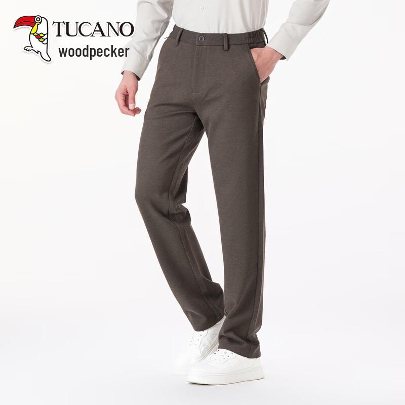 

TUCANO Men s Wool Blend Straight Fit Business Casual Dress Pants 34