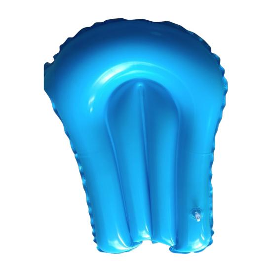 Yüzme Yüzme Tahtası Düz Renk Sızdırmaz Hafif Plaj Şamandırası Yüzme Yardımcıları İçin Şişirilebilir Sörf Tahtası