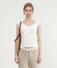 FOLNUA Lili Cap Sleeve Off Shoulder Blouse (White)