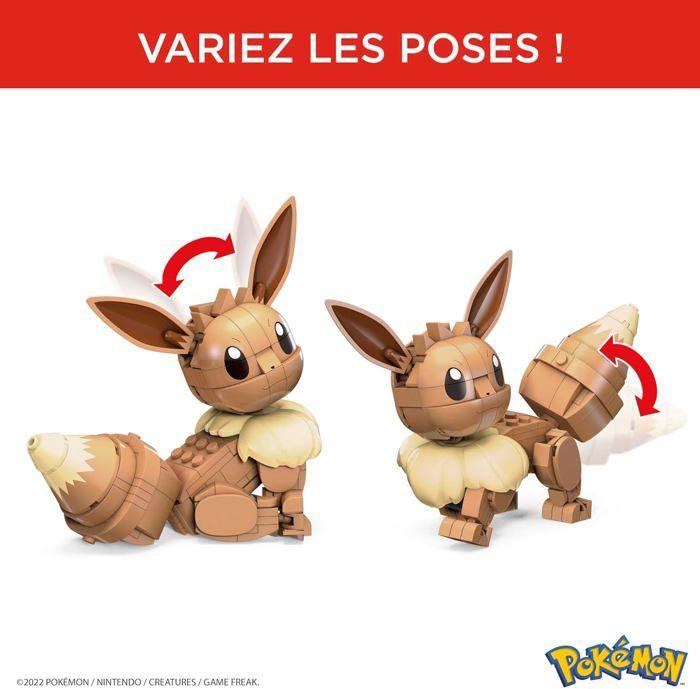 Figurine Évoli MEGA Pokémon 6 Cm Brique De Construction Enfant Adulte 215 Pièces