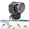 Heim-Aquarium Fischbecken Automatischer Futterautomat Timer Schwarz