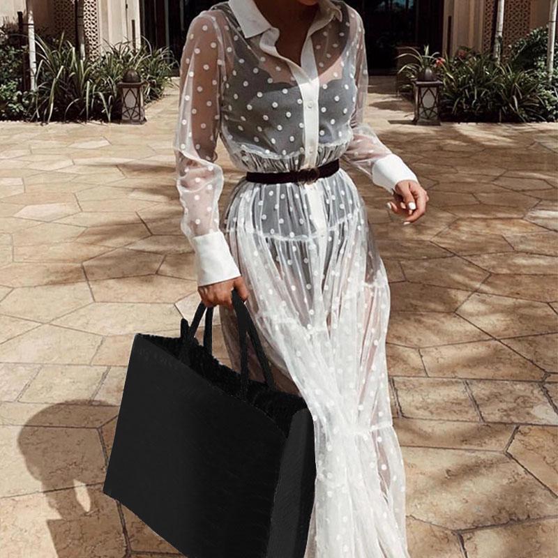 Buy Women Stylish Polka Dot Patchwork 