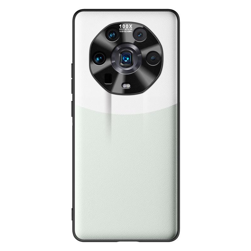 Liquid leather protective cover for Honor Magic 4 Ultimate Edition - anti-fall, one-piece design, ready to ship.