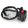 Motorcycle Head Light Hi-Lo Beam Kill Electric Start 4-Function Switch with Choke Lever for ATV Quad 4 Wheeler