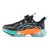 Anta Kids UFO 5.0 Comfortable Sports Non-Slip Wear-Resistant Low-Top Running Shoes Kids Sneaker Black Green 312335588-4