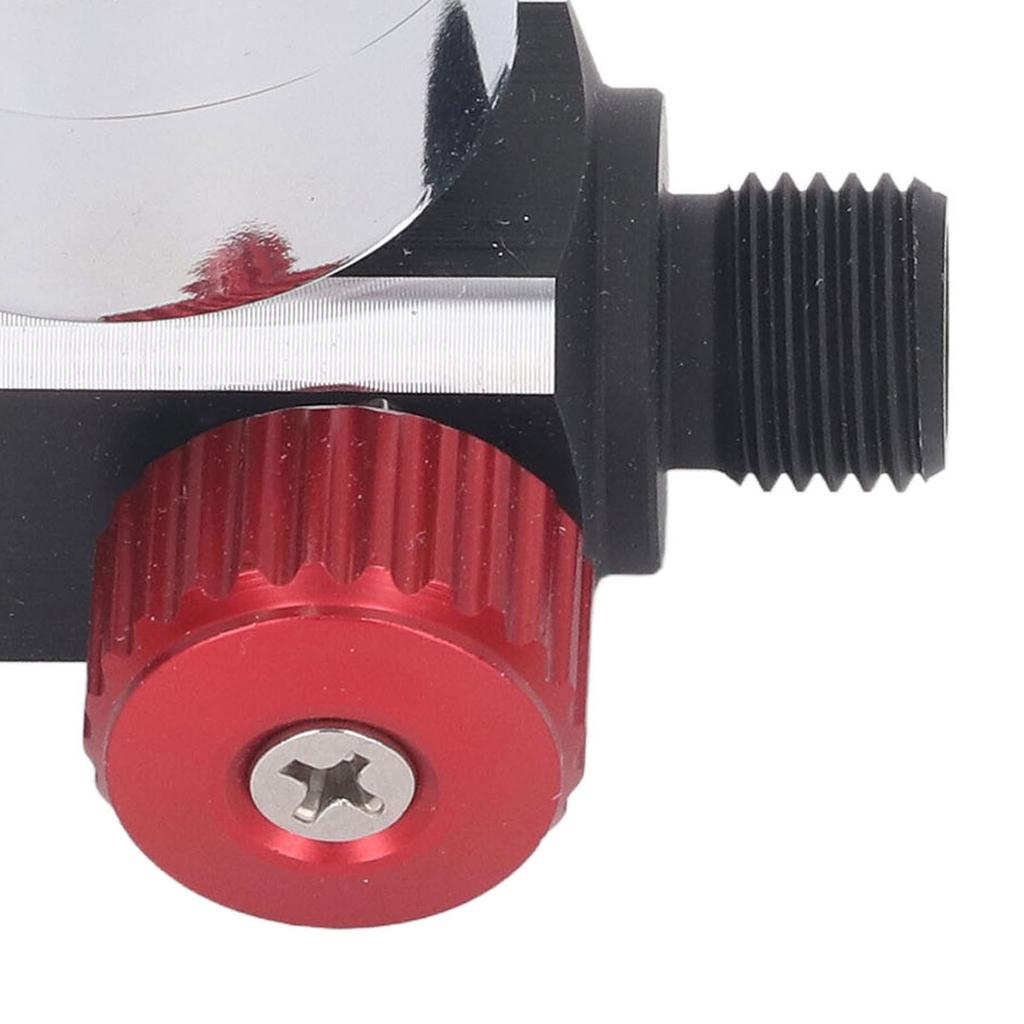 Spray Gun Air Pressure Regulator Aluminum Alloy High Accuracy Adjustment Air Adjusting Regulator Valve 1/4in NPT