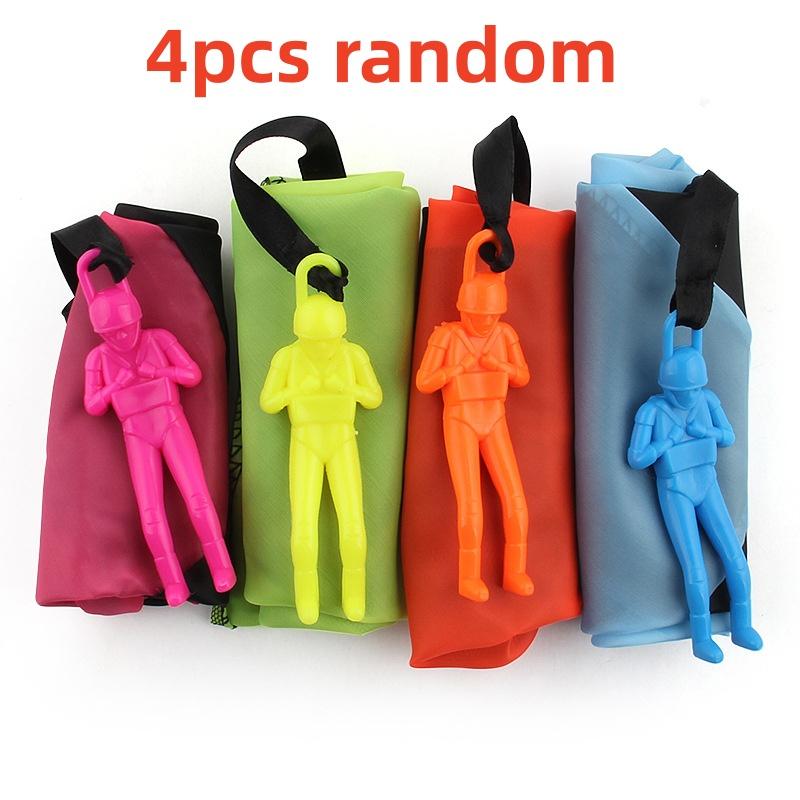 

4/8Pc Hand Throwing Parachute Children Mini Parachute Outdoor Beach Toy Educational Parent Child Entertainment Toys
