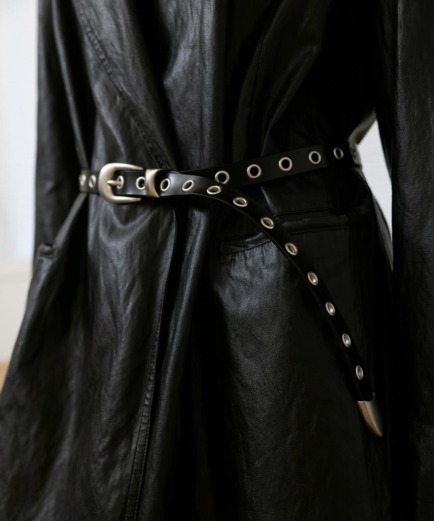 Tatiana Bt8072 Western Eyelet Tip Cowhide Belt 18Mm