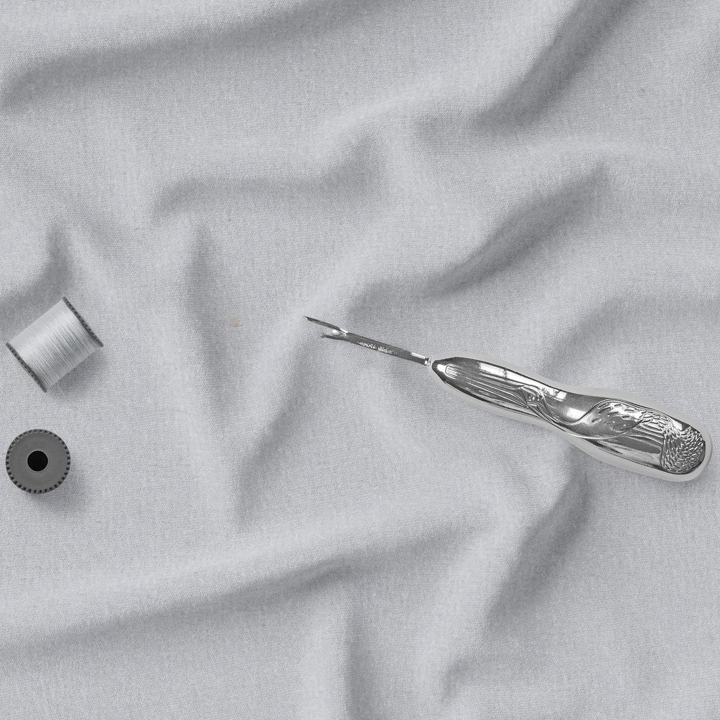 Premium Weißer Flanell Baumwollstoff für Jacken – 425 GSM, Garngefärbt, 148 cm breit