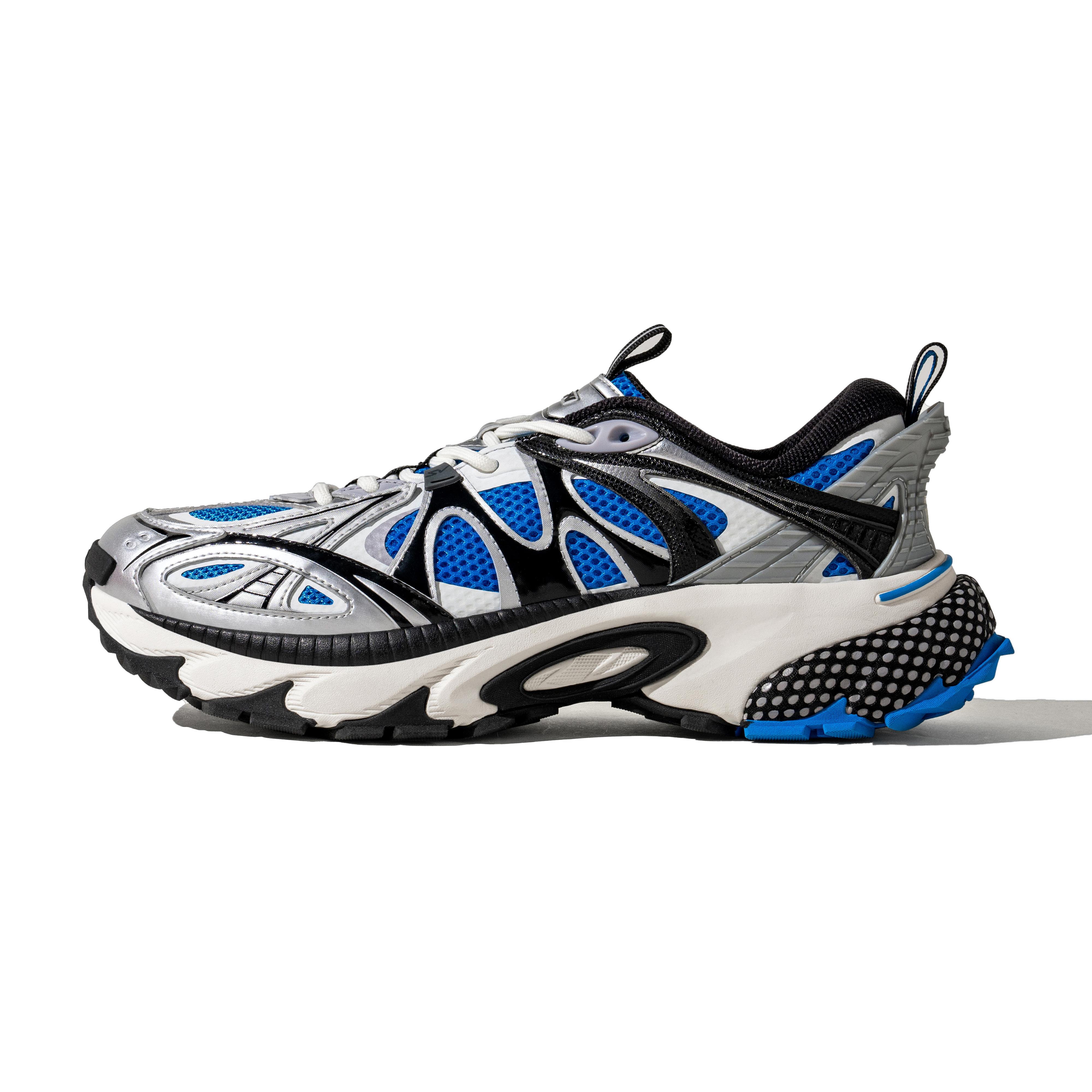 

Anta Slip Resistant Abrasion Resistant Low top Chunky Sneakers Men s French Kingfisher Blue 112538807VS-3 39