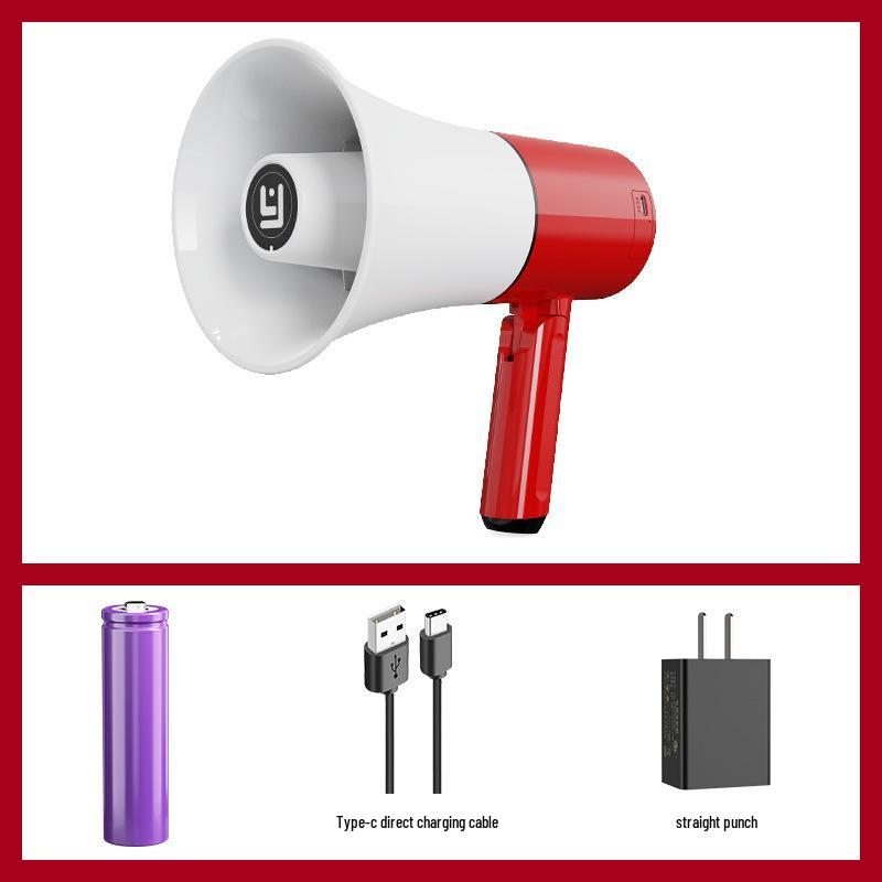 Portable Handheld Megaphone with Recording for Outdoor Promotions