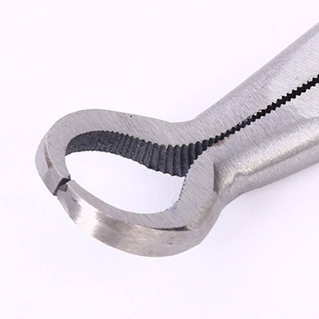 Useful Duckbill Pliers 11" for Extra Long Reach Nose Pliers 90 /45/25 Degree Straight Needle for Hard-to-Reach Narrow Sp