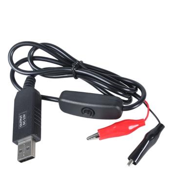 Odolnost USB na krokosvorky Konektory Drát 18AWG Krokosvorky s USB konektory pro DIY napájecí linku