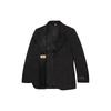 GUCCI SS22 Business Suit Coat Men's Black 680759-ZAHT6-1000